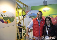 Stand Regione Sicilia: per Hortosapiens Giuseppe Divita e Alessandra Denaro.