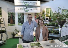 Vivai Magalotti: Corrado Arigliani e Daniela Magalotti.