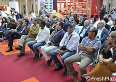 Ospiti colombiani. La Colombia sarà paese partner nel 2018.