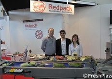 L'inglese Redpack presente in fiera con alcuni rappresentanti.