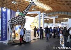 Lo stand della SCF Packaging era tra i piu' scenografici presenti in fiera.