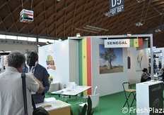 Lo stand del Senegal.