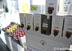 Succhi di mela da uniche varieta' distinte.