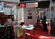 Lo stand della Tunisia.