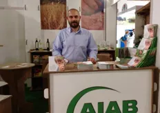 Francesco Vadalà, responsabile fiere di Aiab (Associazione Italiana per l'agricoltura biologica). Aiab sostiene produttori, tecnici e cittadini-consumatori sostenitori dell'agricoltura biologica quale modello di sviluppo sostenibile.