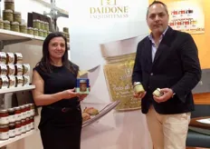Riccardo Daidone ed Elisa Patanè, fondadori dell'azienda di trasformati tipici siciliani.