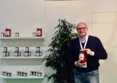 "Michele De Santis, direttore commerciale di "Le Bontà del Casale" azienda produttrice di sughi pronti e confetture di frutta."