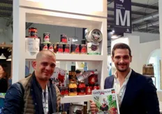 Danilo e Paolo Ruggiero. titolari di Gustarosso, azienda produttrice di trasformati di pomodoro San Marzano distribuiti in tutto il mondo.
