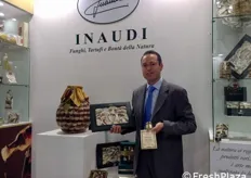 Davide Inaudi alla guida dell'azienda produttrice di creme di funghi e tartufi, sottoli, condimenti e prodotto fresco di alta gamma.