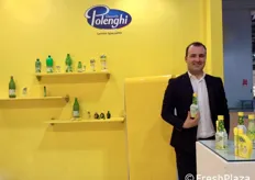 Luca Bernardi, responsabile vendite extra UE di Polenghi. L'azienda è specializzata nella lavorazione di succo di limone.