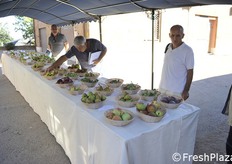 Ampia la sezione dedicata alle vecchie varietà, di cui il Crea ha recuperato e conserva il germoplasma.