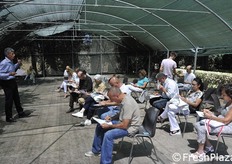 Prova di analisi sensoriale.