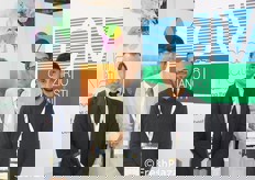 Dario Mauro Lezziero, Marco Bertolazzi, Eugenio Bolognesi di CIV-Consorzio Italiani Vivaisti.