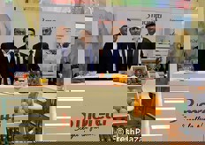 Carmine di Lella (responsabile acquisti), Francesco Cilia (responsabile commerciale) e Nando Bonomo (responsabile area produzione) della 3Moretti di Santa Maria di Licodia (CT).