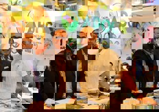 Rosario Ferrara (direttore coordinatore), Angelo Garofano (presidente) e Pietro Losito (socio) dell'Organizzazione di produttori APOC.