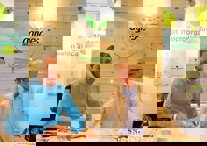 Antonio Ardolino, responsabile area commerciale Italia Agriges srl, e Mauro Barbari, direttore Agriges France s.a.s.