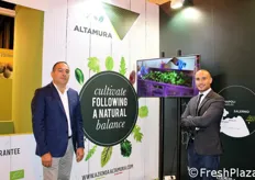 Alfonso e Fabio Altamura dell'omonima azienda familiare, specializzata nella produzione di baby leaf e prodotti di I gamma.