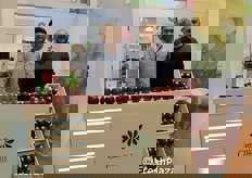 Tullio Russo e Vincenzo Sansone della Organizzazione di produttori Campania Felix di Francolise (CE).