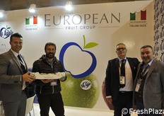 European Fruit Group: Nicola Detomi, Michele Scrinzi, Renato Detomi, Aldo Rivoira.