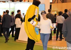 Banana a marchio SCB Premium del gruppo Compagnie Fruitiere.