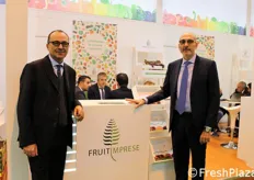 Carlo Bianchi e Pietro Mauro in rappresentanza di Fruitimprese.