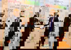 Carlo Bianchi e Pietro Mauro in rappresentanza di Fruitimprese.