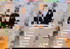 Davide Ingrosso e Stefano Pezzo, presidente di Fruitimprese Veneto.