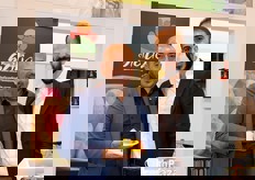 Salvatore e Pietro Bua, rispettivamente direttore commerciale e responsabile marketing e comunicazione della OP La Deliziosa, detentrice del marchio Sicilio per il ficodindia siciliano.