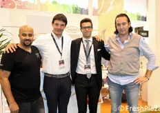 Michael Anis, Luca Maistrelli, Andrea Dominici e Nicola Danieli per Solena Italia.