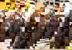 Yuri, Raffaele e Daniele Simonelli della Saim Group di Fondi (LT).