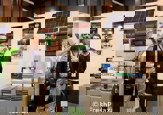 Enrico Giubelli (export manager della Tifone) e Gregorio Becerra Fernandez (responsabile vendite area Sud della Agrodex).