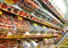 Frutta confezionata a protezione della qualita'.