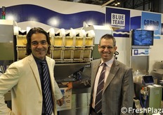 Per l'azienda romagnola Blue Team - Cosmo, Oscar Cappiello e Fabrizio Franceschini.