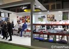 Lo stand Infia, azienda che quest'anno ricorda il 70esimo di fondazione.