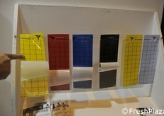 Trappole cromotropiche per cattura massale di insetti dannosi.