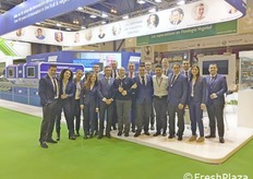 Foto di gruppo per lo staff Unitec presente a Madrid.