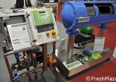 PArticolare di centralina per gestione irrigazione.