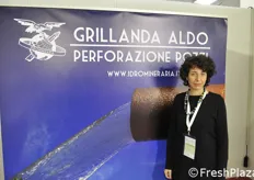 Michela Grillanda, dell'azienda che si occupa di perforazione di pozzi.