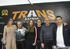 Jessica Dalvecchio, Massimo Ferrarese, Florina Roman, Pietro Veronese, Bruno Bertotti e Simone Cominato di Trans Lusia.