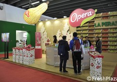 Lo stand di Opera.