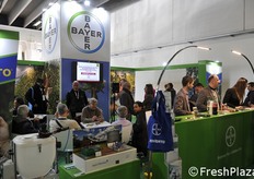 Stand Bayer sempre affollato.