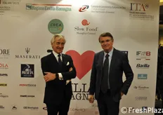 Paolo Bruni presidente Cso e Renzo Piraccini presidente Macfrut.
