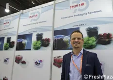 Matteo Camillini di Infia, azienda del settore del packaging.