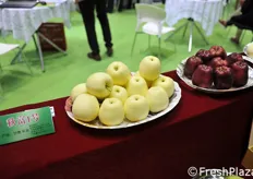 Ai cinesi piacciono molto le mele e lo si è notato da quante ne esponevano. Le pere invece non sanno neppure cosa siano. Indovinate quale protocollo è stato avviato per esportare in Cina? Quello sulle pere, ovviamente...