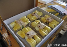 Il jack Fruit pulito e pronto al consumo.