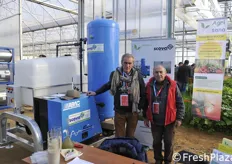 Scova, Paolo Belli e Stefano Poppi con un sistema per trattamento in serra senza operatori.