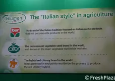 Blumen Group, con i suoi marchi sementieri Four, Olter e T&T ha puntato proprio sullo stile italiano in agricoltura.