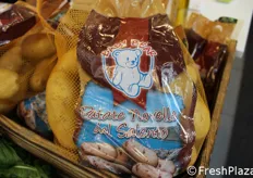 Rete di patate novelle del Salento a marchio Baby Bear.