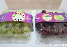 Per le uve premium quality senza semi Avi-Arra e' stato realizzato anche un pack apposito DolceArra.