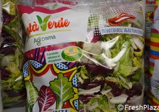 Bontà Verde è il nuovo brand che identifica i prodotti di IV gamma della cooperativa Agroama con sede a Sezze (LT), nell'Agro pontino. Il prodotto espone anche il marchio Legambiente.